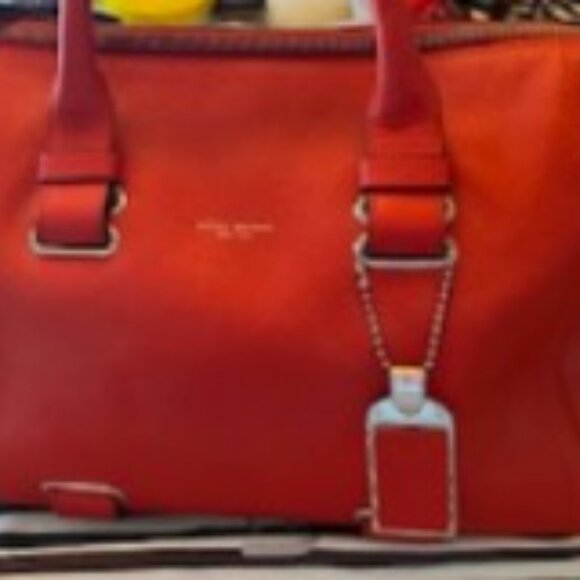 Henri Bendel Spruce Street Satchel - RED - Picture 9 of 16